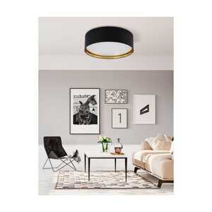 TK Lighting Bilbao 3376 plafon lampa sufitowa koło 4x15W E27 czarny/złoty