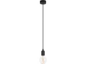 Nowodvorski Silicone 6404 lampa wisząca zwis 1x60W E27 czarna