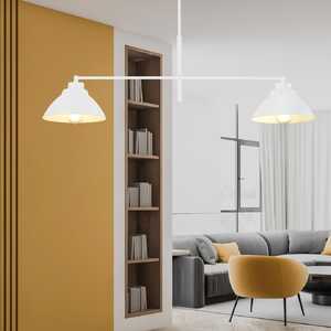Emibig Maverick 1212/2 plafon lampa sufitowa 2x15W E27 biały