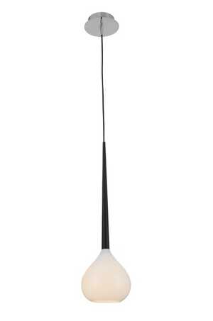 Lampa wisząca Zuma Line Libra MD2128-1W sufitowa zwis kropla łezka 1x40W E14 biała