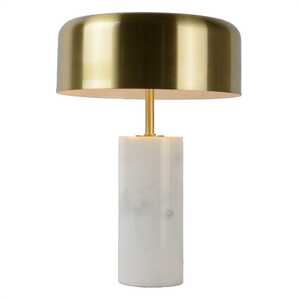 Lucide Mirasol 34540/03/31 Lampa stołowa lampka 3x7W G9 biały/satynowy mosiądz