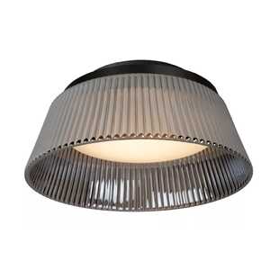 Lucide Vixi 25115/35/65 plafon lampa sufitowa 1x18W LED 2700K 1250lm dymiony/czarny