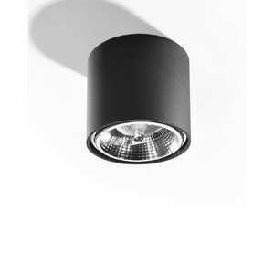 Sollux Tiube SL.0697 plafon lampa sufitowa 1x60W GU10 czarny