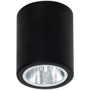 Plafon lampa sufitowa Luminex Downlight Round 1x60W E27 czarny 7235  - wysyłka w 24h