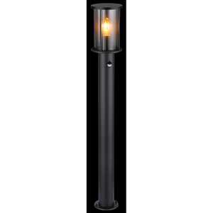 Globo Gracey 31363S lampa stojąca ogrodowa IP54 1x60W E27 dymiona/czarna
