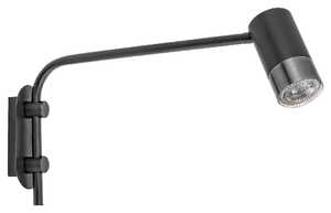 Rabalux Zircon 5072 kinkiet lampa ścienna 1x5W GU10 czarny
