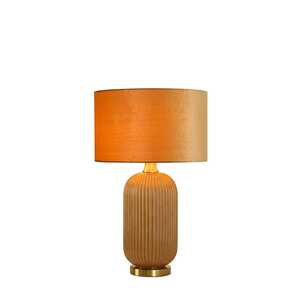 Light Prestige Tamiza LP-1515/1T BIG GOLD lampa stołowa lampka 1x40W E27 karmelowa/złota | Wpisz kod: LP21 w koszyku