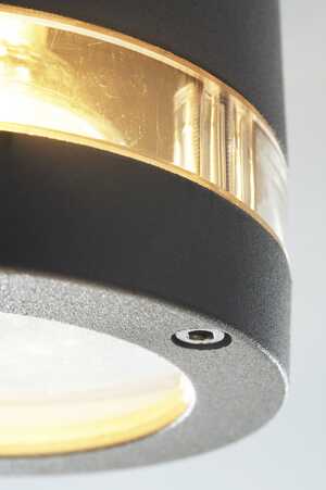 Lutec Focus 6304201118 plafon lampa zewnętrzna 1x35W GU10 IP44 szary