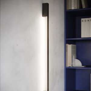 Sollux Sappo L TH.210 kinkiet lampa ścienna 1x25W LED 4000K 2875Lm czarny