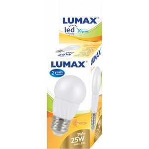 Żarówka LED Lumax LL071 3W E27 G45 230V 155ST 260lm 3000K ciepła biała