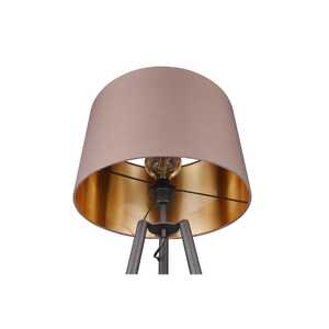 Trio RL Colette R41561032 lampa stojąca podłogowa 1x60W E27 brązowa/czarna