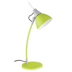 Brilliant Jenny 92604/04 lampa stołowa lampka 1x40W E27 zielona