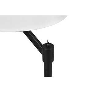 Trio Cassio 514400132 lampa stołowa lampka 1x60W E27 czarna/biała