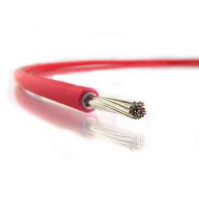 Przewód kabel solarny 1x4mm2, 0,6/1,5kV czerwony 1szt. = 1m odwijany z bębna 500m - wysyłka w 24h