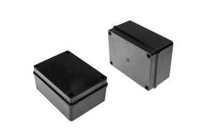 Puszka instalacyjna Pawbol S-BOX S-BOX 316C bezhalogenowa, bez dławików 150x110x70, IP65, IK08 czarna