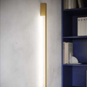 Sollux Sappo L TH.208 kinkiet lampa ścienna 1x25W LED 3000K 2875Lm złoty