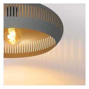 Lucide Rayco 30192/45/36 plafon lampa sufitowa 1x60W E27 szary