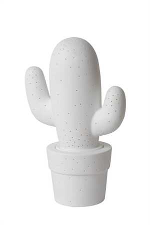 Lucide Cactus 13513/01/31 lampa stołowa lampka 1x40W E14 biała