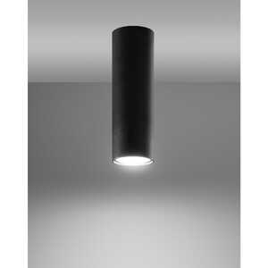 Sollux Lagos SL.1001 plafon lampa sufitowa 1x40W GU10 czarny - wysyłka w 24h