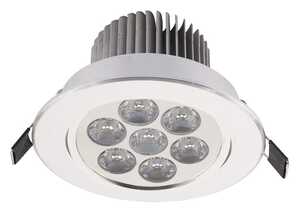 Lampa Nowodvorski Downlight 6823 oprawa sufitowa oczko 7W LED srebrna >>> RABATUJEMY do 20% KAŻDE zamówienie !!!