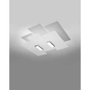 Sollux Fabiano SL.0198 Plafon lampa sufitowa 3x60W E27 biały - RABATUJEMY do 20% KAŻDE ZAMÓWIENIE!