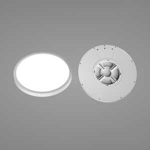 Italux Alata PLF-72836-480R-36W-WH plafon lampa sufitowa nowoczesny koło 1x36W LED 2800-4000-6000K 4300 lm biały