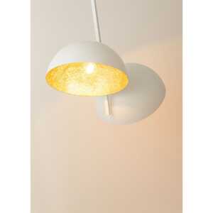 Sigma Sfera 32493 plafon lampa sufitowa 2x60W E27 biały/złoty