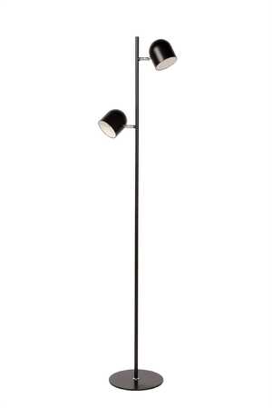 Lucide Skanska-Led 03703/10/30 lampa stojąca podłogowa 2x5W LED czarna