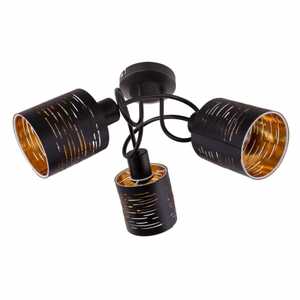 Globo Tunno 15342-3D plafon lampa sufitowa 3x15W E14 czarny