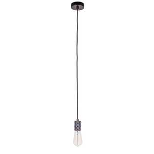 Italux Millenia DS-M-010-03 MATT BLACK lampa wisząca zwis 1x60W E27 czarna mat 