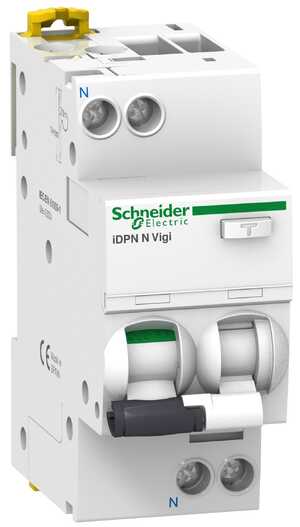 Wyłącznik różnicowo-nadprądowy Schneider Acti 9  A9D55616 2P 16A B 0,03A typ AC iDPNNVigi-B16-30-AC