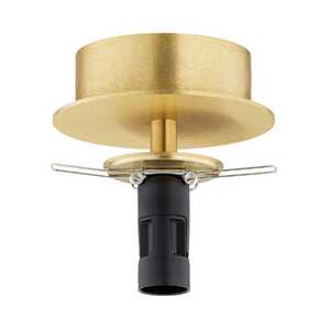 Argon Fabio 8453 kinkiet lampa ścienna nowoczesny elegancki klosz szklany kula 1x7W E14 mosiądz/marmurek