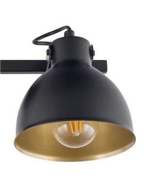 Sigma Mars 32268 plafon lampa sufitowa 2x60W E27 czarna - wysyłka w 24h