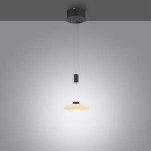 Zuma Line Lautada 2080-18 lampa wisząca zwis 1x9,5W LED 3000K czarna