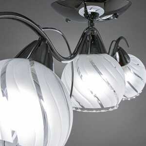 Elem Sting 8758/3 8C plafon lampa sufitowa 3x60W E27 chrom/biały