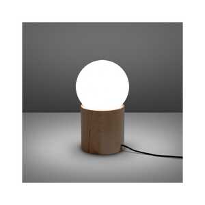 Sollux Boomo SL.1193 lampa stołowa lampka 1x10W G9 biała/drewno