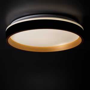 Kanlux Soln 37324 plafon lampa sufitowa 1x17,5W LED 4000K czarny/złoty - wysyłka w 24h