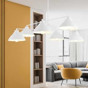 Emibig Maverick 1212/6 plafon lampa sufitowa 6x15W E27 biały