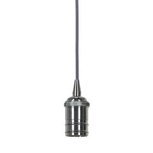 Italux Atrium DS-M-036 CHROME lampa wisząca zwis 1x60W E27 chrom 