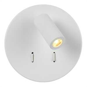 Lucide Bentjer 79201/09/31 Kinkiet lampa ścienna 1x6W LED Biały