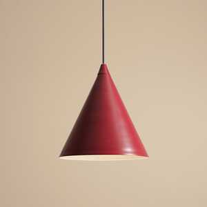 Aldex Form 1108G15 lampa wisząca zwis 1x60W E27 czerwona