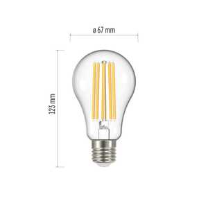Żarówka LED 17W (150W) E27 A67 filament 2452lm 4000K neutralna Emos Z74291 - wysyłka w 24h