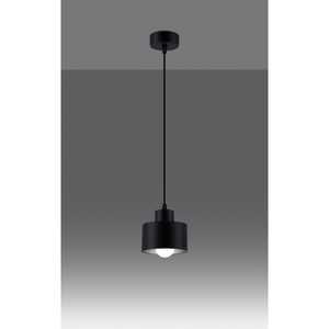Sollux Savar 1 SL.1132 lampa wisząca zwis 1x60W E27 czarna