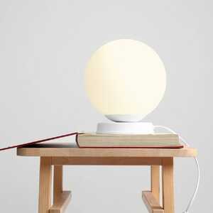 Aldex Ball 1076B_M lampa stołowa lampka 1x60W E27 biała