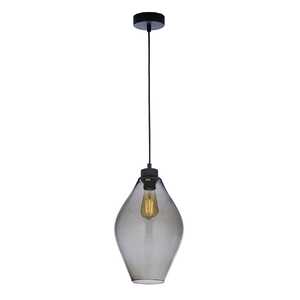 TK Lighting Tulon 4192 Lampa wisząca szklany klosz 1x60W E27 grafit/czarny