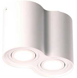 Maxlight Basic Round II C0085 plafon lampa sufitowa 2x50W GU10 biały