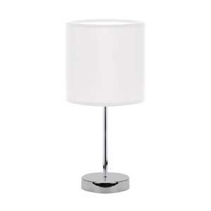Struhm Agnes 3146 lampa stołowa lampka 1x40W E14 biała/chrom