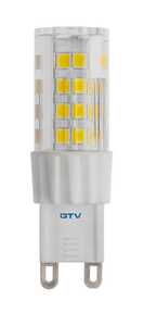 Żarówka LED GTV LD-G9P5W0-40 5W G9 SMD 2835 neutralna AC 230V kąt świecenia 360st. 420lm 4000K - wysyłka w 24h