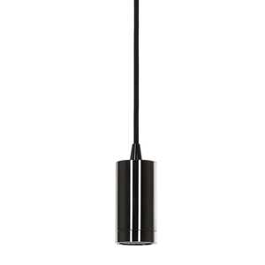 Italux Moderna DS-M-038 SHINY BLACK lampa wisząca zwis 1x60W E27 czarna połysk - wysyłka w 24h