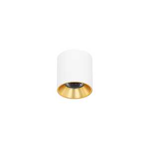 Italux Altisma CLN-6677-75-WH-GD-3K plafon lampa sufitowa spot 1x10W LED 3000K 1100Lm biały/złoty